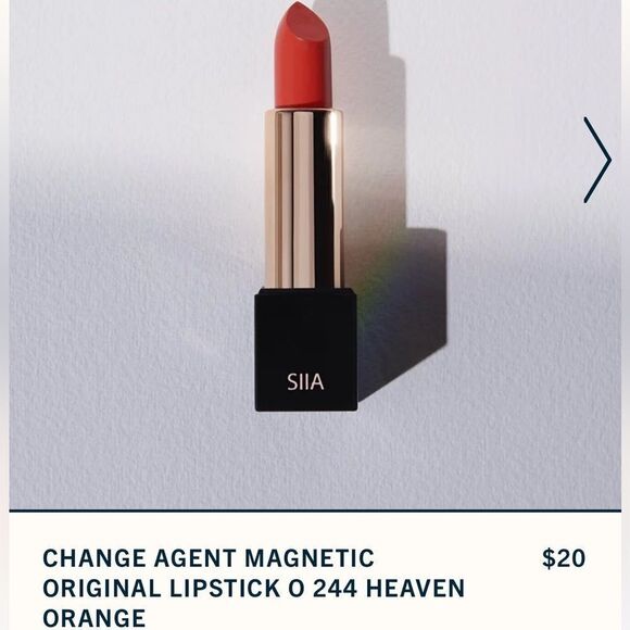 Pick from 3 SIIA Change Agent Original Lipstick Magnetic choose your shade - Picture 7 of 14